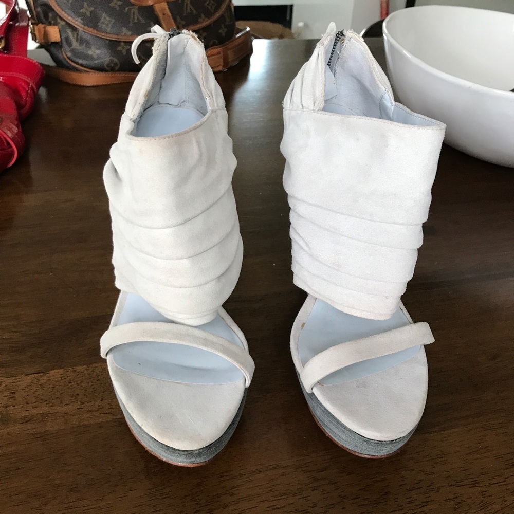Joe’s jeans high platform shoe